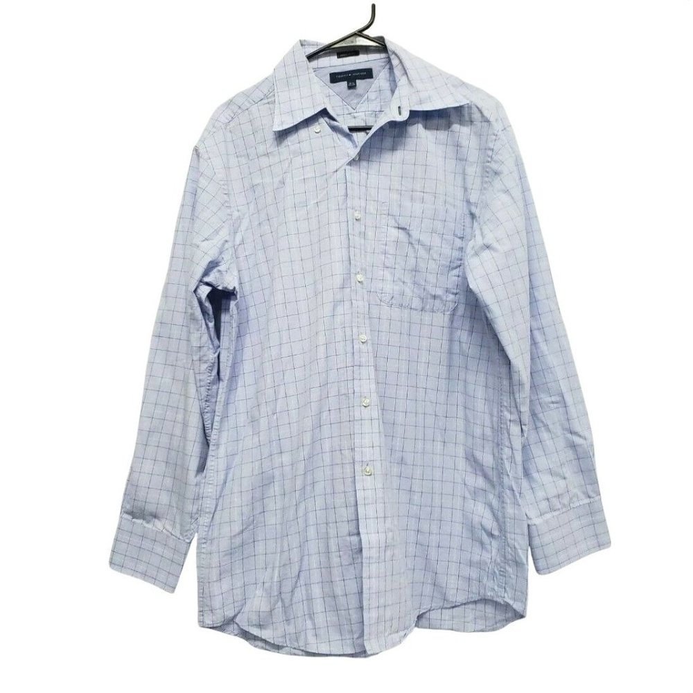 Tommy Hilfiger Regular Fit Dress Shirt Men Size 15.5 32-33